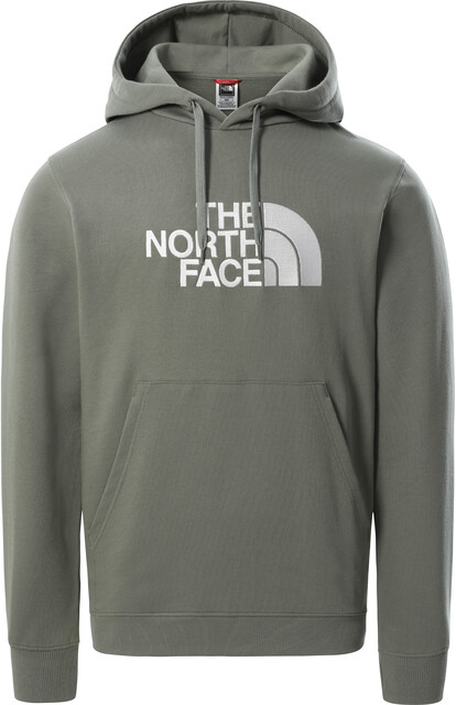 north face green pullover